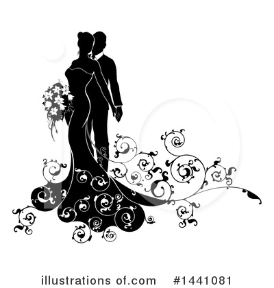Royalty-Free (RF) Wedding Clipart Illustration by AtStockIllustration - Stock Sample #1441081