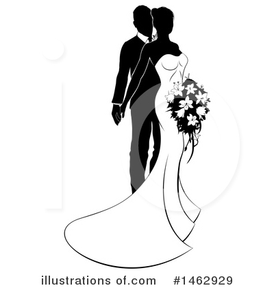 Royalty-Free (RF) Wedding Clipart Illustration by AtStockIllustration - Stock Sample #1462929