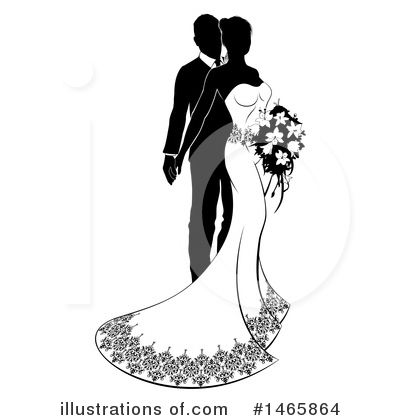 Royalty-Free (RF) Wedding Clipart Illustration by AtStockIllustration - Stock Sample #1465864