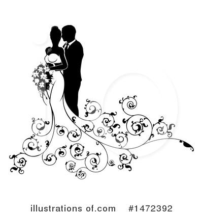 Royalty-Free (RF) Wedding Clipart Illustration by AtStockIllustration - Stock Sample #1472392