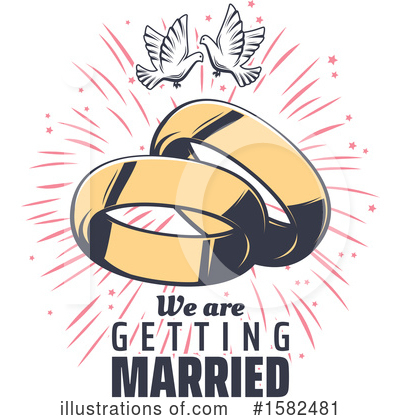Royalty-Free (RF) Wedding Clipart Illustration by Vector Tradition SM - Stock Sample #1582481