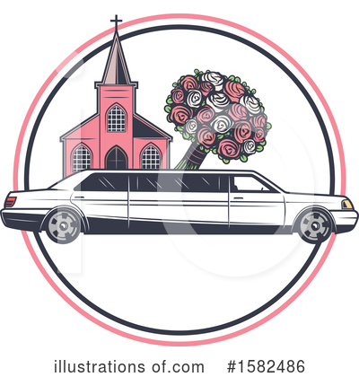 Limo Clipart #1582486 by Vector Tradition SM