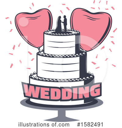 Royalty-Free (RF) Wedding Clipart Illustration by Vector Tradition SM - Stock Sample #1582491