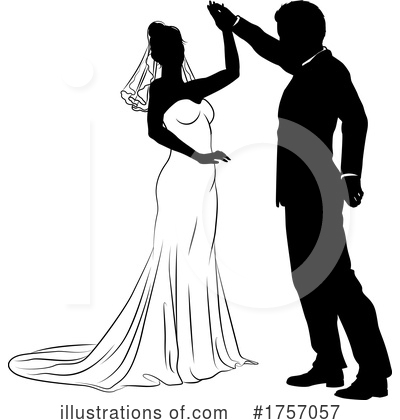 Royalty-Free (RF) Wedding Clipart Illustration by AtStockIllustration - Stock Sample #1757057
