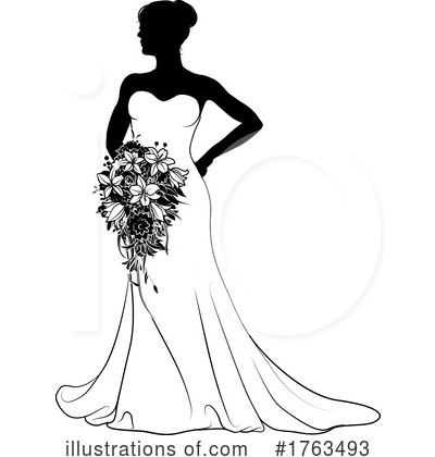 Royalty-Free (RF) Wedding Clipart Illustration by AtStockIllustration - Stock Sample #1763493