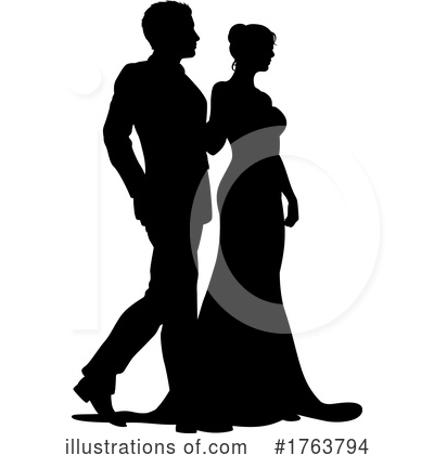 Royalty-Free (RF) Wedding Clipart Illustration by AtStockIllustration - Stock Sample #1763794
