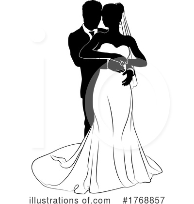 Royalty-Free (RF) Wedding Clipart Illustration by AtStockIllustration - Stock Sample #1768857