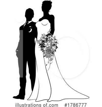 Royalty-Free (RF) Wedding Clipart Illustration by AtStockIllustration - Stock Sample #1786777