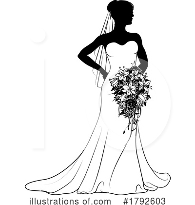 Royalty-Free (RF) Wedding Clipart Illustration by AtStockIllustration - Stock Sample #1792603