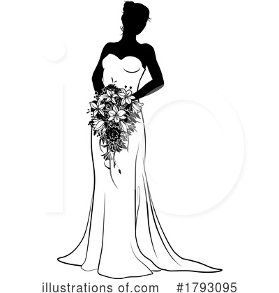 Royalty-Free (RF) Wedding Clipart Illustration by AtStockIllustration - Stock Sample #1793095