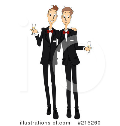 Gay Couple Clipart #215260 by BNP Design Studio