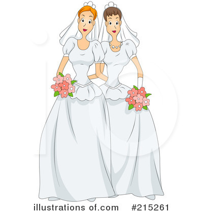 Wedding Couple Clipart #215261 by BNP Design Studio