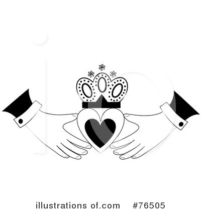 Royalty-Free (RF) Wedding Clipart Illustration by Pams Clipart - Stock Sample #76505