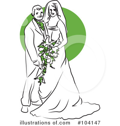 Wedding Couple Clipart #104147 by Prawny