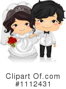 Wedding Couple Clipart #1112431 by BNP Design Studio