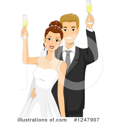 Champagne Clipart #1247907 by BNP Design Studio