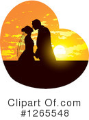 Wedding Couple Clipart #1265548 by Lal Perera