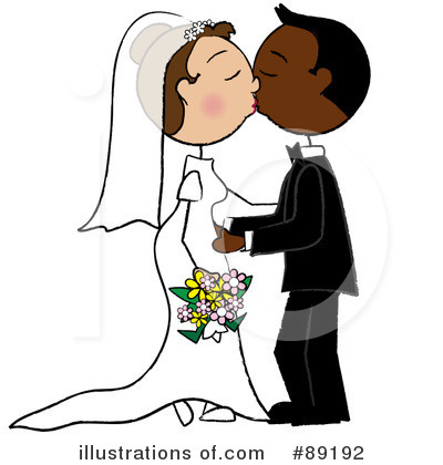 Wedding Couple Clipart #89192 by Pams Clipart