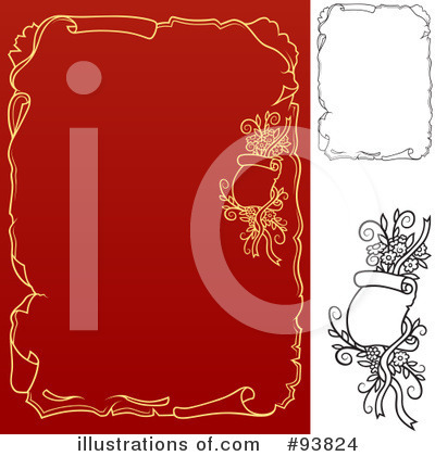 Royalty-Free (RF) Wedding Design Elements Clipart Illustration by dero - Stock Sample #93824