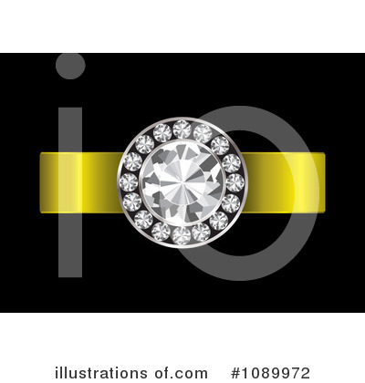 Diamonds Clipart #1089972 by michaeltravers