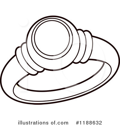 Royalty-Free (RF) Wedding Ring Clipart Illustration by Lal Perera - Stock Sample #1188632