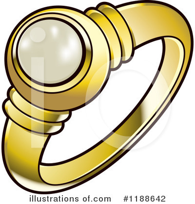 Royalty-Free (RF) Wedding Ring Clipart Illustration by Lal Perera - Stock Sample #1188642