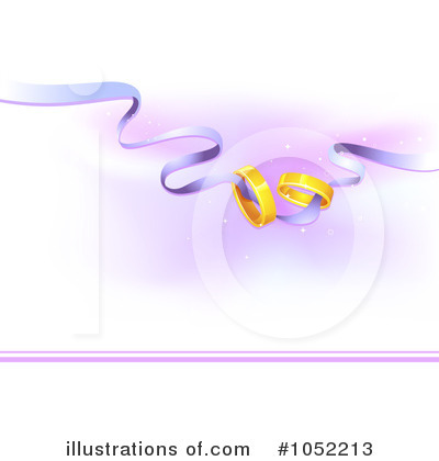 Royalty-Free (RF) Wedding Rings Clipart Illustration by BNP Design Studio - Stock Sample #1052213