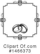 Wedding Rings Clipart #1466373 by AtStockIllustration