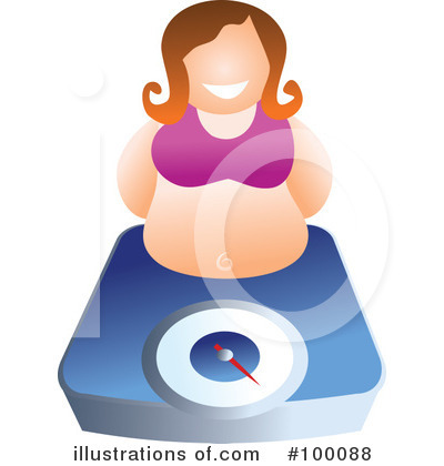 Royalty-Free (RF) Weight Loss Clipart Illustration by Prawny - Stock Sample #100088