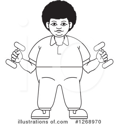 Royalty-Free (RF) Weightlifting Clipart Illustration by Lal Perera - Stock Sample #1268970