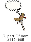 Weiner Clipart #1191685 by lineartestpilot