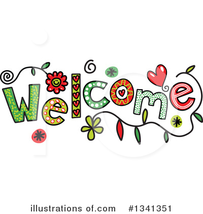 Royalty-Free (RF) Welcome Clipart Illustration by Prawny - Stock Sample #1341351