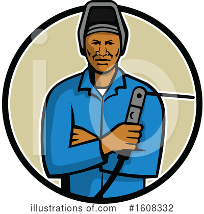 Black Man Clipart #1608332 by patrimonio