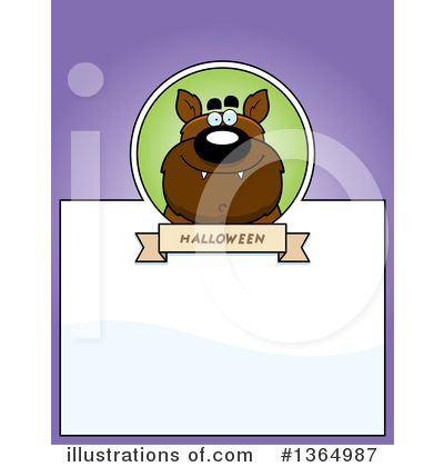 Royalty-Free (RF) Werewolf Clipart Illustration by Cory Thoman - Stock Sample #1364987