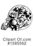 Werewolf Clipart #1585562 by AtStockIllustration