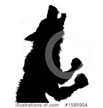 Royalty-Free (RF) Werewolf Clipart Illustration by AtStockIllustration - Stock Sample #1585904