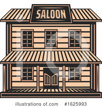 Saloon Clipart #1625993 by Vector Tradition SM