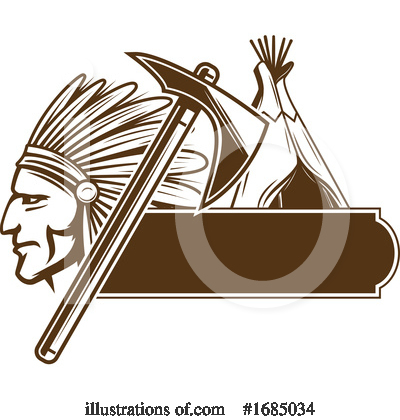 Tomahawk Clipart #1685034 by Vector Tradition SM