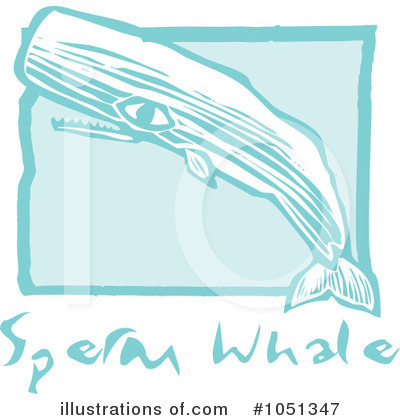 Royalty-Free (RF) Whale Clipart Illustration by xunantunich - Stock Sample #1051347