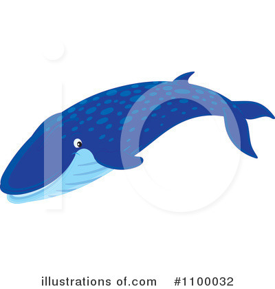 Royalty-Free (RF) Whale Clipart Illustration by Alex Bannykh - Stock Sample #1100032