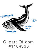 Whale Clipart #1104336 by Vector Tradition SM