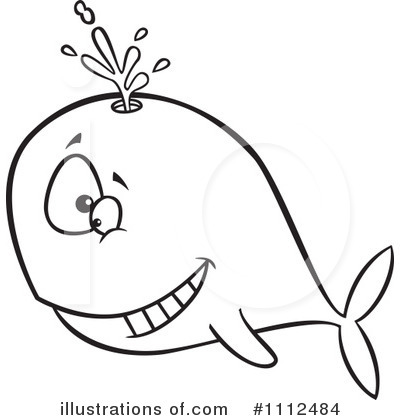 Royalty-Free (RF) Whale Clipart Illustration by toonaday - Stock Sample #1112484