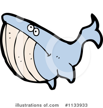 Royalty-Free (RF) Whale Clipart Illustration by lineartestpilot - Stock Sample #1133933
