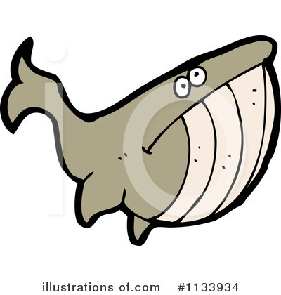 Royalty-Free (RF) Whale Clipart Illustration by lineartestpilot - Stock Sample #1133934