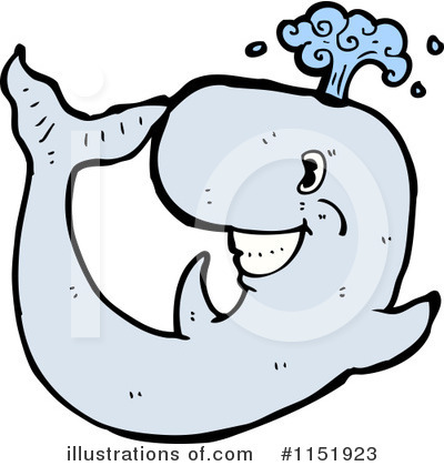 Royalty-Free (RF) Whale Clipart Illustration by lineartestpilot - Stock Sample #1151923