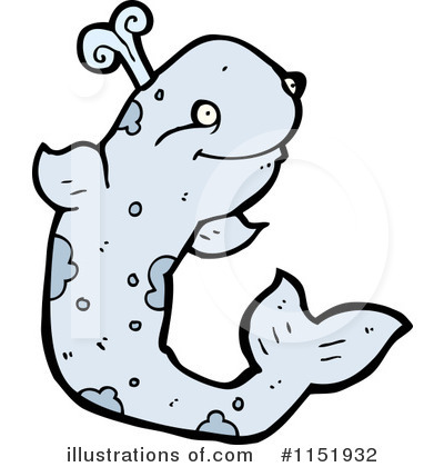 Royalty-Free (RF) Whale Clipart Illustration by lineartestpilot - Stock Sample #1151932