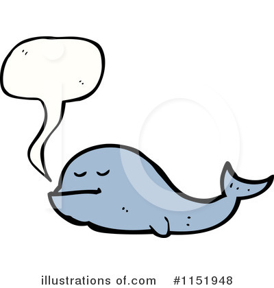 Royalty-Free (RF) Whale Clipart Illustration by lineartestpilot - Stock Sample #1151948