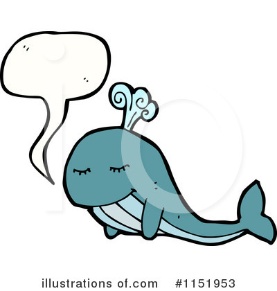 Royalty-Free (RF) Whale Clipart Illustration by lineartestpilot - Stock Sample #1151953