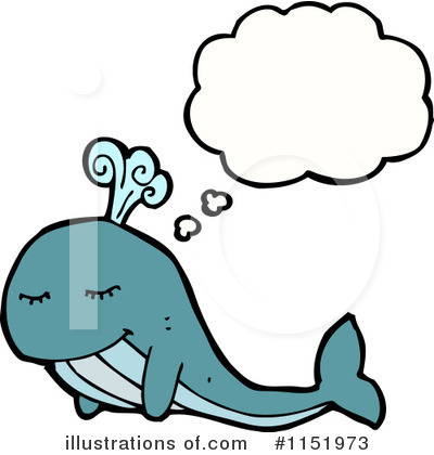 Royalty-Free (RF) Whale Clipart Illustration by lineartestpilot - Stock Sample #1151973
