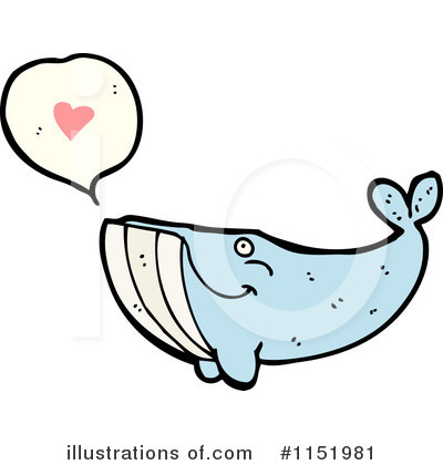 Royalty-Free (RF) Whale Clipart Illustration by lineartestpilot - Stock Sample #1151981